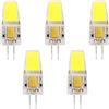 Generic G4 Lampadina A LED 7W, AC/DC12V, 70W Lampadina Alogena Equivalente, G4 Bi Pin Lampadine di Base per Lampadario Illuminazione Domestica Non Dimmabile(Bianco Freddo)