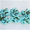 C.X.Y. 144 bacche (Set 12 Fiori da 12 pistilli bacche) bomboniera confezione scatola fiore fai da te (AZZURRO)