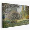 Artis Laboratory Poster Claude Monet Parc Monceau 70x100 - Stampa su Tela Riproduzione Artistica SENZA CORNICE, Quadri Moderni Soggiorno, Arredo Casa Ufficio, Eco-Friendly, Made in Italy