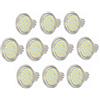 WELSUN Wellsun, lampadine a LED MR11 GU4 5 W, alogene di Ricambio da 40 W, 12 V a Bassa Tensione, faretti per Illuminazione Esterna paesaggistica, Confezione da 10 Cool White