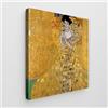 Giallobus - Quadro - Gustav Klimt - Art Klimt - Tela Standard - 100x100-08 - Ritratto di Adele Bloch-Bauer I - Pronto da appendere - Quadri moderni per la casa