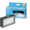 Garza Applique solare da esterno LED 4000K Doppia illuminazione 140º/70º, 35 ore di autonomia, sensore di movimento, IP65, copertura 25 m², design minimalista per esterni. Installazione a parete