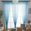 Generic Tende in tulle tinta unita, per soggiorno, camera da letto, moderne, 2 x 1 m, trasparente, multicolore, tende velate per la decorazione della casa (indaco)