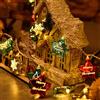 Bseical Ghirlanda Luminosa Cameretta Batteria, LED Stringa Luci di Natale da Esterno, Lucine Albero Natale, Catena Luminosa Natale Interno, Natale Decorazioni Festa Ghirlanda Luce Notturna (1.5m, Stella)