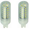 WELSUN 12 V LED lampadine G9, cassetta di sicurezza bassa tensione 12-80 V, 6 W lampadina - 40 W alogena equivalente - per camper camper Marine Yacht camion 2-Pack (colore: bianco freddo)