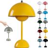 Generic Lampada da tavolo a LED per vasi di fiori, dimmerabile, ricaricabile e wireless, 3 modalità di luminosità, design moderno per interni ed esterni