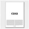 Treccani Emporium Poster - Casa 30X40 Linea Definizione