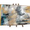 YS-Art Quadro Astratto Materico Dipinto a Mano in Acrilico, Arte Moderna