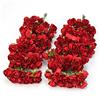 Aeromdale 144PC chic mini Artificial Paper rose Flower wedding della decorazione fai da te - rosso