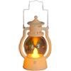 ISAKEN Lanterna da Tempesta LED Lampada a Cherosene Lampada a uragano Lanterna a Petrolio Lampade da Appendere Lanterna da Tavolo per Casa, Giardino, Campeggio