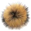 BrightGlow Pompon in finta pelliccia morbida per lavori manuali Pompon in pelliccia naturale Grandi palle pompon Peluche Pompon in pelliccia sintetica per cappelli borse