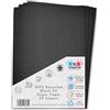 BCreativetolearn Be Creative - Carta da zucchero A4, colore: nero nero