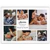 Maverton Quadro con foto, stampa personalizzata, momenti, 30 x 40 cm | foto e scritte personalizzate, tela con fotografie grande o piccola, pensiero originale donna per compleanno