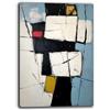 Printerland Quadro Moderno Verticale Astratto Soggiorno Industrial Quadri moderni Astratti da Parete grande Stampa su tela Canvas Decorazione muro Arredo Camera da letto Cucina (13, 70x100 cm, Canvas intelaiato)