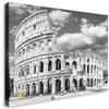 Wallazz Quadro su Tela Lazio - Quadri Moderni Soggiorno - Roma, Colosseo, Trastevere, Ponte Milvio - Stampa su Tela - Quadro Moderno Soggiorno 70x140cm