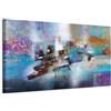 murando - Quadro Moderno per Camera da Letto, Astratto, 90x30 cm | Chiodi Inclusi, 1 Pezzo, Pannelli Decorativi per Pareti, Decorazione da Parete, Resistenti Allo Sbiadimento
