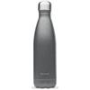 Qwetch - Bottiglia isolata in acciaio inox Roc - Grigio - 500ml - 24h fredda e 12h calda - impermeabile, senza BPA e riutilizzabile - per lo sport, i viaggi e l'ufficio