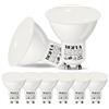 DEIFUA Set di 6 lampadine LED GU10 bianco caldo 450 lumen 4 W equivalente 50 W alogena, 3000 K Spot PAR16 senza sfarfallio, lampada riflettore fascio largo 120° non dimmerabile