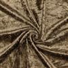 VmG-Store Tessuto in velluto panno, 2 m x 145 cm, da cucire, non al metro, lucido, elasticizzato, per tende, costumi, vestiti, tovaglia, tessuto decorativo (030 marrone chiaro)