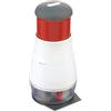 Zyliss E10402 Zick Zick 2 Tritatutto, Plastica, Acciaio Inossidabile, Bianco, Rosso, Tagliaverdure Manuale da Cucina Senza Elettricità, Lavabile in Lavastoviglie