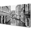 GP TONER quadro su tela bianco e nero Venezia 60X40 cm