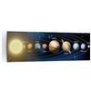ARTTOR Stampe da Parete Moderne 160x50 cm Quadro su Tela Spazio - 3650 | Cosmo Pianeta Quadro Decorativo Grande XXL 1 pezzo Soggiorno Camera da Letto Arte da Parete Decorazione da Parete ARTTOR