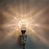 JSHCN Lampadina a LED diamantata E14 Piccola Bocca a Vite Lampadina in Cristallo Trasparente Sorgente Luminosa Illuminazione Decorativa Candela lampadine a Risparmio energetico (Color : 2W Warm White)