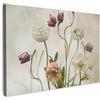 MuchoWow© Quadro Camera Da Letto Quadri Soggiorno Decorazione Parete Quadri | 90x60 cm - Moderni Su Tela Stampe Foto Con Cornice QuadrettiFiori - Primavera - Giardino - Natura morta - Fiori secchi