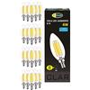 CLAR - Lampadine LED E14 Filamento Luce 4W, Lampade LED, Equivalent 30W-40W, Lampadine Vintage, Attacco Piccolo, LED Luce Naturale (Pack 20)
