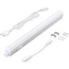 da LIGHT Lampada da incasso a LED, da cucina, 5 W, 31,5 cm, 450 lm, 4000 K, luce bianca neutra, per cucina, armadio, super luminosa, bianca, espandibile tramite sistema a incastro