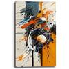 Printerland Quadro Moderno Soggiorno Verticale Astratto Shabby chic Industrial Quadri moderni Parete Stampa su tela Canvas Decorazione Murale muro Arredo Camera da letto Cucina printerland.it (3, 40x70 cm)