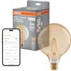 OSRAM Lampada LED SMART+ G53 6W E27 Filamento Globo Oro | SMART+ MATTER Filament Dimmable Classic, LED Lamps, Oro, 15000 h, confezione da 1
