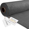 DreamRoots Tessuto Velluto a Coste al Metro, Granite Gray, 2 m | Stoffa velluto per tappezzeria, scampoli velluto al metro, 380 g/m², 140 cm, divani, cuscini, arredo