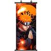 ZPPLD Naruto Rollbild, Anime-Poster Grande, Pain Poster, Anime, Videogiochi, Poster in tessuto per decorazione da parete, 70 x 30 cm
