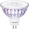 Philips Faretto LED, Equivalente a 35W, Attacco GU5.3, Luce Bianca Calda, Dimmerabile, Fascio di Luce 36°