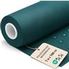 Amazinggirl Stoffa per Tende da Esterno al Metro - Tessuto Poliestere Idrorepellente | Poliestere Rivestimento Mobili Giardino Cuscini Arredamento Esterni robusto Oeko Tex idrorepellente 1 M x 160 cm Verde