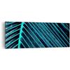 ARTTOR Moderno Quadro su Tela 140x50 cm Stampe da Parete Botanica Fiori - 5971 | Foglia Macro Tropicale Quadro Decorativo XXL 1 pezzo Soggiorno Camera da Letto Arte da Parete Decorazione da Parete ARTTOR