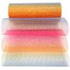 Hileyu Rotolo di Tulle Glitter Arcobaleno 6 Pollici x 10 Iarde - Tessuto Reticolato Glitterato, Nastro Scintillante Con Paillettes