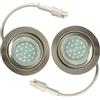 ruehalf Lampadine for Cappa da Cucina 2PCSLED 2,5W 220-240V Disponibili in 3000K O 6000K