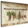MuchoWow© Stampe Su Tela Quadro Soggiorno Quadri Camera Da Letto Moderni | 60x40 cm - Accessori Salotto Poster Da Parete Con Cornice Decorazione Muro Legno - Utensili da cucina - Piastrelle