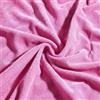 BOYIFEIJIE Tessuto in velluto riccio al metro, 2 m x 155 cm, lucido, elasticizzato, per cucire e decorare, per tende, sfondo fotografico, palcoscenici, costumi, tovaglie e progetti fai da te (rosa, 2 m)