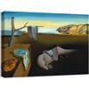 canvashop Quadro Salvador Dali La Persistenza Della Memoria 70x50 cm | Moderni, Stampa Su Tela Canvas, Arte