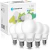 Aigostar Lampadine LED E27 12W (equivalenti a 81W), Luce Fredda 6500K, 1170 lumen, A60 LED Lampadina Super Luminosa, Pacco da 5
