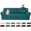 Ystyle Copridivano 3 Posti con Braccioli(180-230cm), Copri Divano Antigraffio Gatto, Copripoltrona Elasticizzato Antiscivolo Antimacchia, Moderno Sofa Cover Lavabili, Verde Scuro