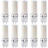 TPMAFF Lampadine LED G12, Lampadina G12 Bi-Pin Base Corn, 10 Watt 1500LM, 15 Watt 2200LM, 20 Watt 3000LM, 3000K 4000K 6000K AC Non dimmerabile 85V~265V (Confezione da 10)
