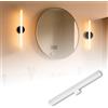Maxled, Light is Led! Lampadina LED S14D 8W Equivalente a 60W 600LM Bianca Calda 2700K Lampadina LED Lineare Ø30mm x 300mm Angolo di Diffusione 180° Non Dimmerabile 230V PC