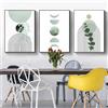 PYNVDD Set di 3 poster in stile bohémien, con pianta estetica, immagini moderne, astratte, decorazione da parete, senza cornice (poster 05, 40 x 60 cm x 3 pezzi)