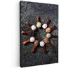 MuchoWow© Quadri Con Cornice Decorazione Quadri Camera Da Letto Quadretti | 20x30 cm - Da Parete Moderni Quadro Moderno Soggiorno Grande Foto Su TelaCucchiaio - Erbe - Spezie - Cucina - Industriale