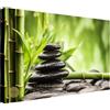 Wallazz Quadri Moderni Soggiorno Zen, Natura, Amore, Cuori, Fiori - 100% Made in Italy - Stampa HD su Tela Canvas - Quadro Camera da Letto - Qualità Artigianale - 60x120cm
