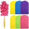Junrvivy Confezione da 6 magneti per spolverare Swiffer, riutilizzabili, per spolverino Swiffer, lavabili, in microfibra super assorbente, per asta telescopica